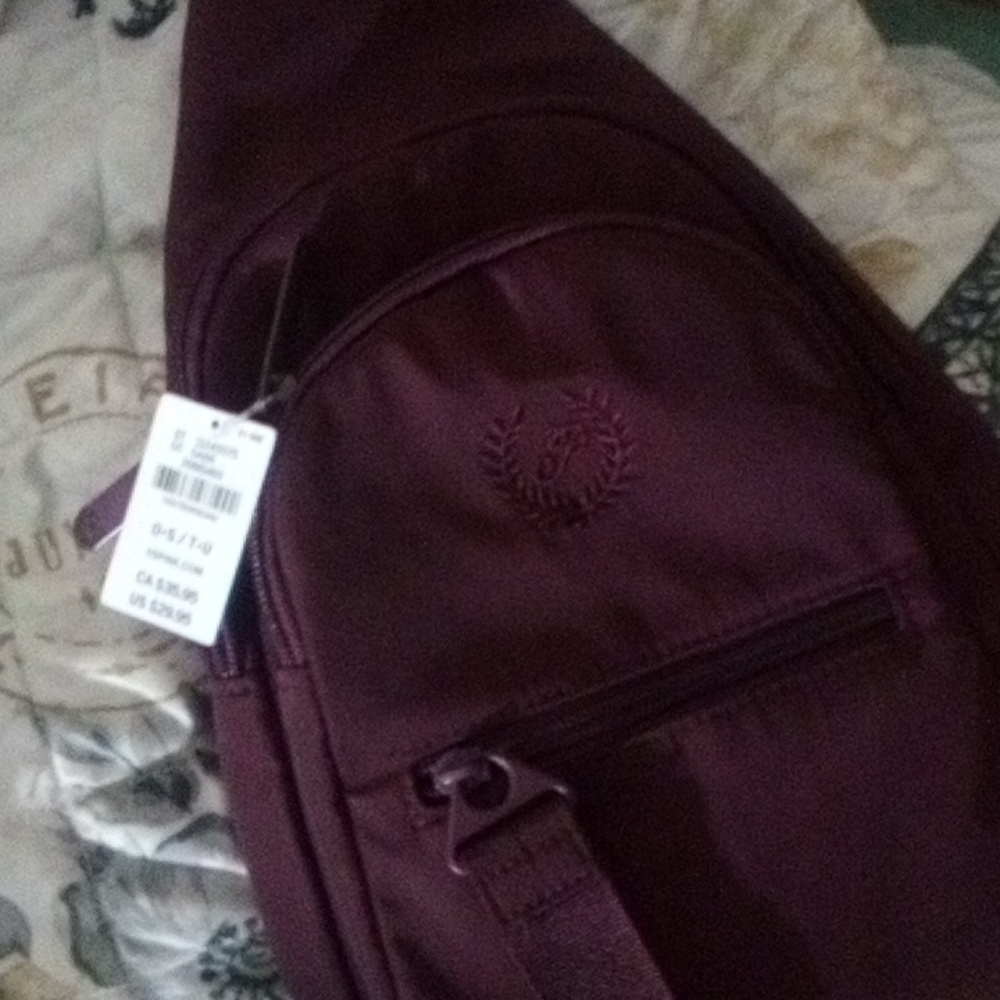 Mini nilon sling backpack